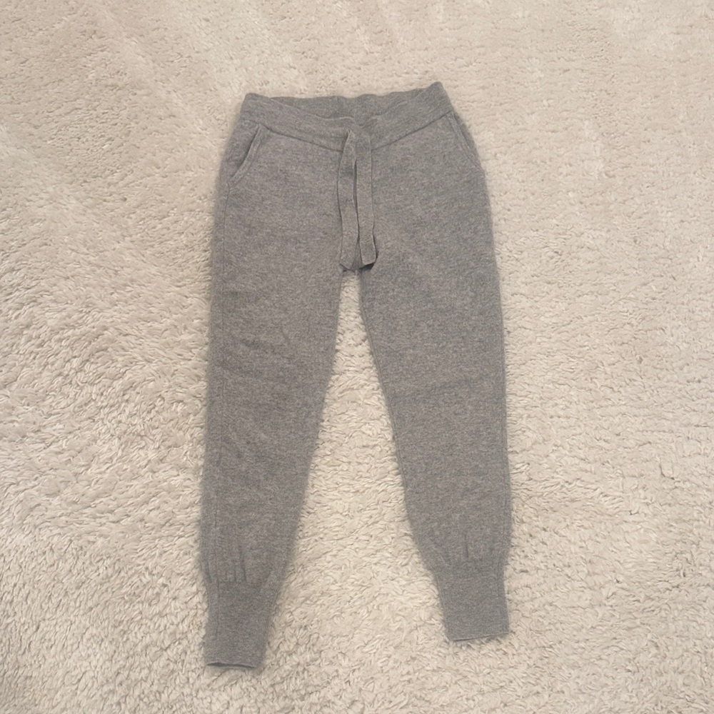 NAADAM Gray Cashmere Joggers